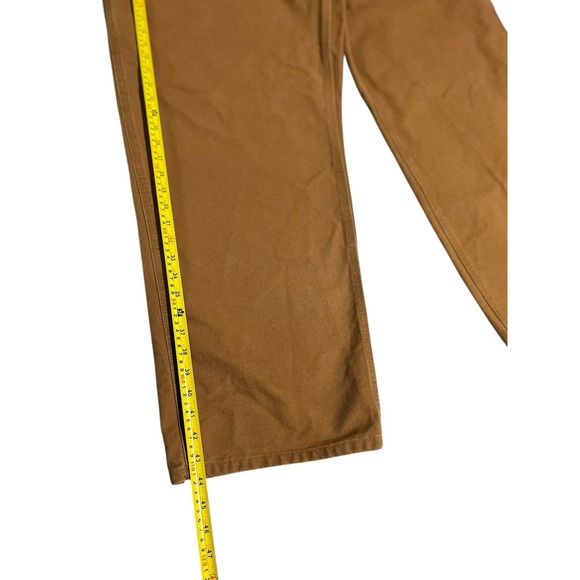 Carhartt Canvas‎ Loose Original Fit Pants B11 BRN Men's 44x32 Brown Workwear - Picture 9 of 13